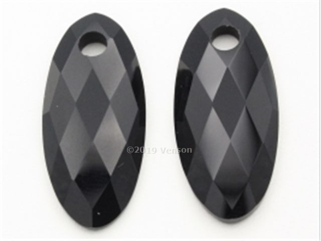 Blush oorbelbedels onyx 820BONL