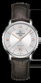 Certina DS Caimano horloge heren staal/leer C0354071603701