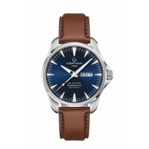 Certina DS Action horloge heren staal/leer C0324301604100