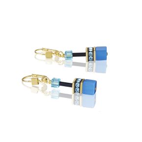 CdL oorhangers multi color/geel 2838/20-1573