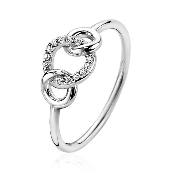 Zilveren ring zirkonia ZIR2045-52