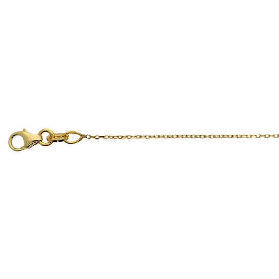 Gouden collier anker 41-44cm JKN20000