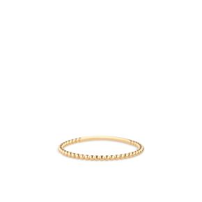 Gouden ring sider bolletjes mt54 RDE01-3138-01