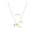 Gouden collier hartje 41-43-45cm 4022568