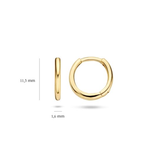 Gouden oorringen 7233YGO