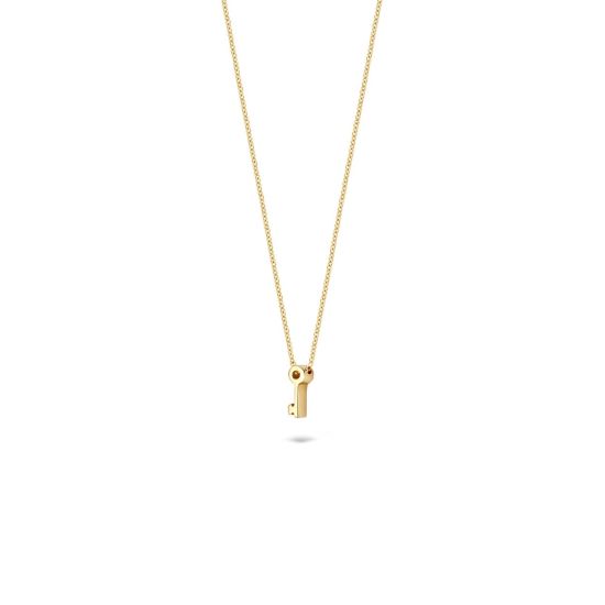 Gouden collier sleutel 3092YGO