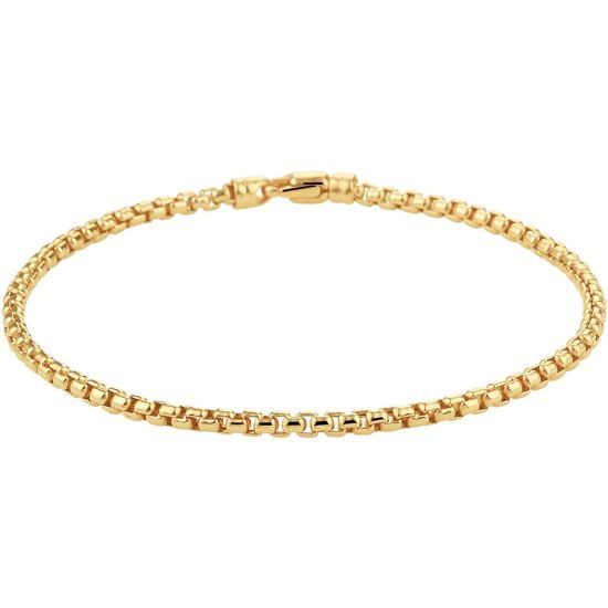 Gouden armband venetiaans bol 19cm 4023291