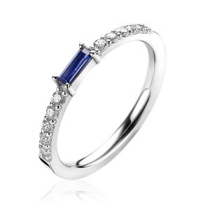 Zilveren ring zirk bl ZIR2133B-54