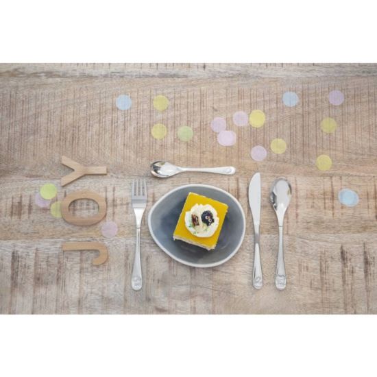 Kinderbestek Glad, 4-delig, RVS ZIL6836070