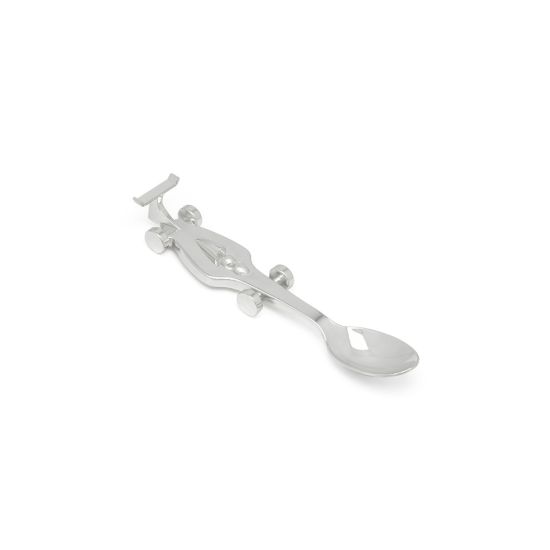 Kinderlepel Raceauto, verzilverd gelakt 7518261