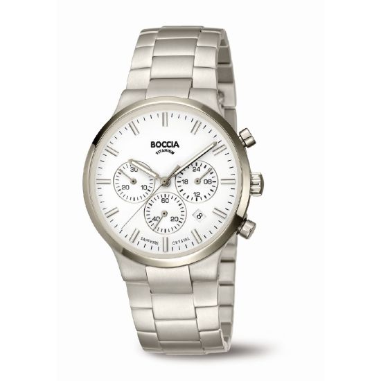 Boccia horloge heren tit chronograaf 3746-01