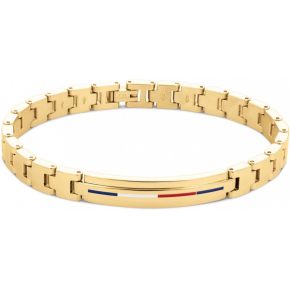 TH armband staal/geel TJ2790311