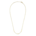 Gouden collier 3xbar 45cm JKN21101 