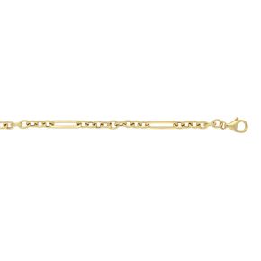 Gouden armband figaro 204210319