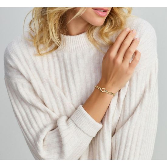 Gouden armband gourmet 5.8mm 19cm 8.2gr 4023869