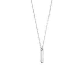 zilveren collier rondje 1,0 mm 41 + 5 cm