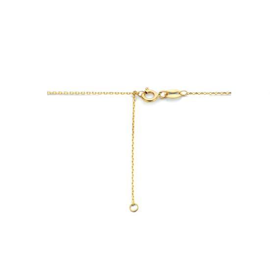 Gouden collier multi 0,9mm 42 + 3 cm 4024500