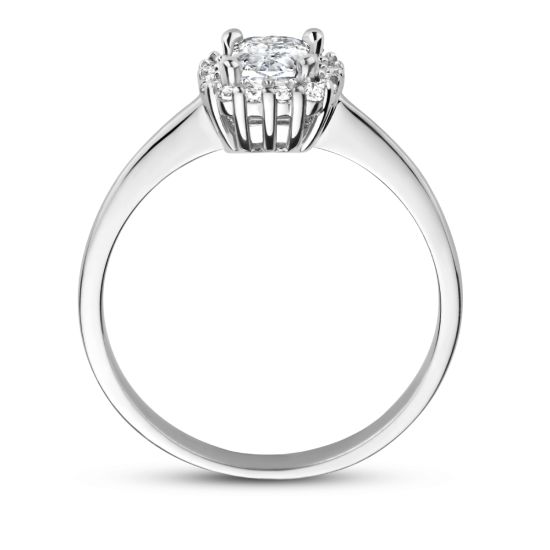 Ring zirkonia halo