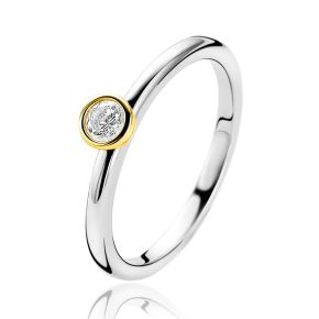 Zilveren ring zirk ZIR1177Y-60