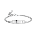 Zilveren plaat armband 11-13cm 1335567