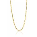 Gouden collier figaro ZGC294