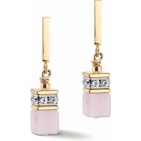 CdL oorhangers rose/geel 4605/21-1920