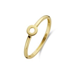 Gouden ring open circle mt 54 1233YGO/54