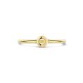 Gouden ring open circle mt 54 1233YGO/54