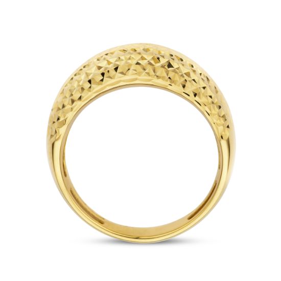 Gouden ring gediamanteerd mt16.5 4027721