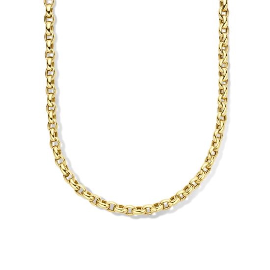Gouden collier jasseron 6.5mm 45cm 17gr 4027291