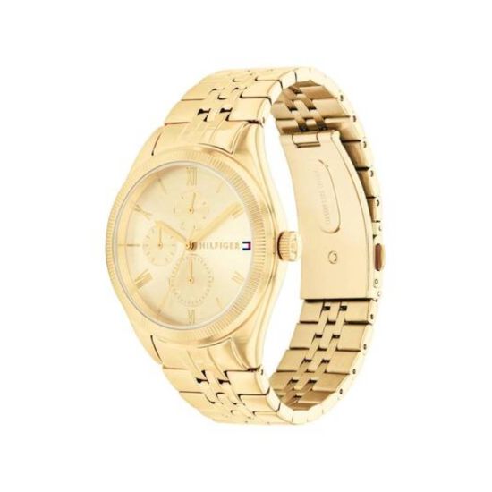 TH horloge dames staal/geel TH1782592