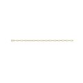 Gouden armband paperclip 2191YGO