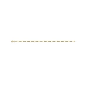 Gouden armband paperclip 2191YGO