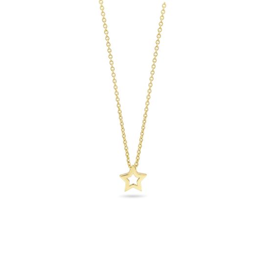 Gouden collier ster 3151YGO