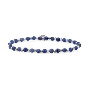 SJ armb sodalite zilv SB-GEM20-3MM-MIX