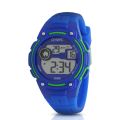 Ol horloge digitaal kunststof blauw/groen OL45HKR013