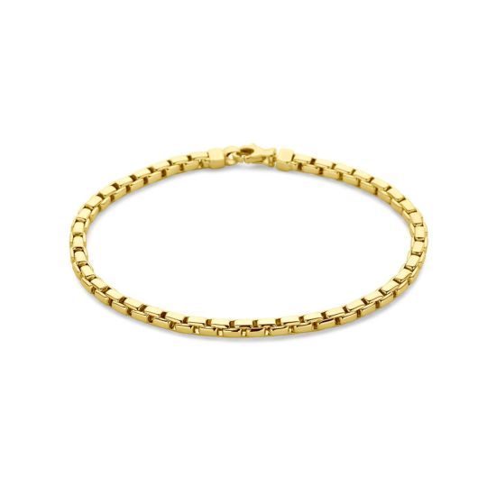 Gouden armband venetiaans 3,5 mm 19cm 4029569