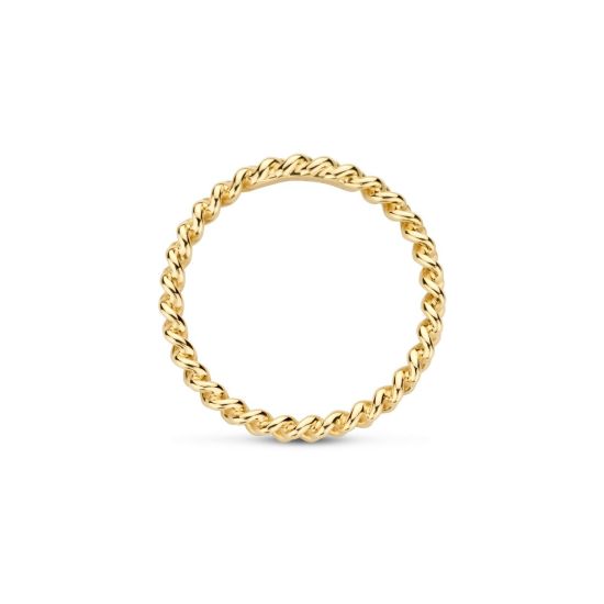 Gouden ring gourmet mt 54 1247YGO/54
