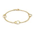 Gouden armband 19cm AT107779