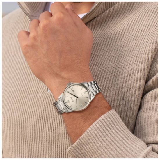 Olympic horloge heren staal OL26HSS319