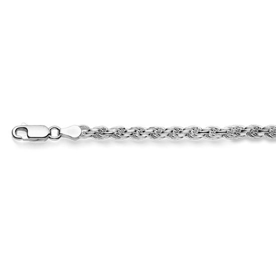 Zilver Koord collier 60cm 4,0 mm