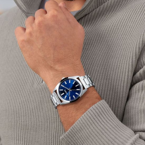 Olympic horloge heren staal OL89HSS080