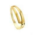 Gouden ring mt/gl mt 17.5 4014230