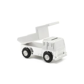 Zilverstad verzilverde spaarpot ''truck'' 8126261